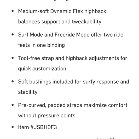 Jones Meteorite Snowboard Bindings - Picture 3 of 8